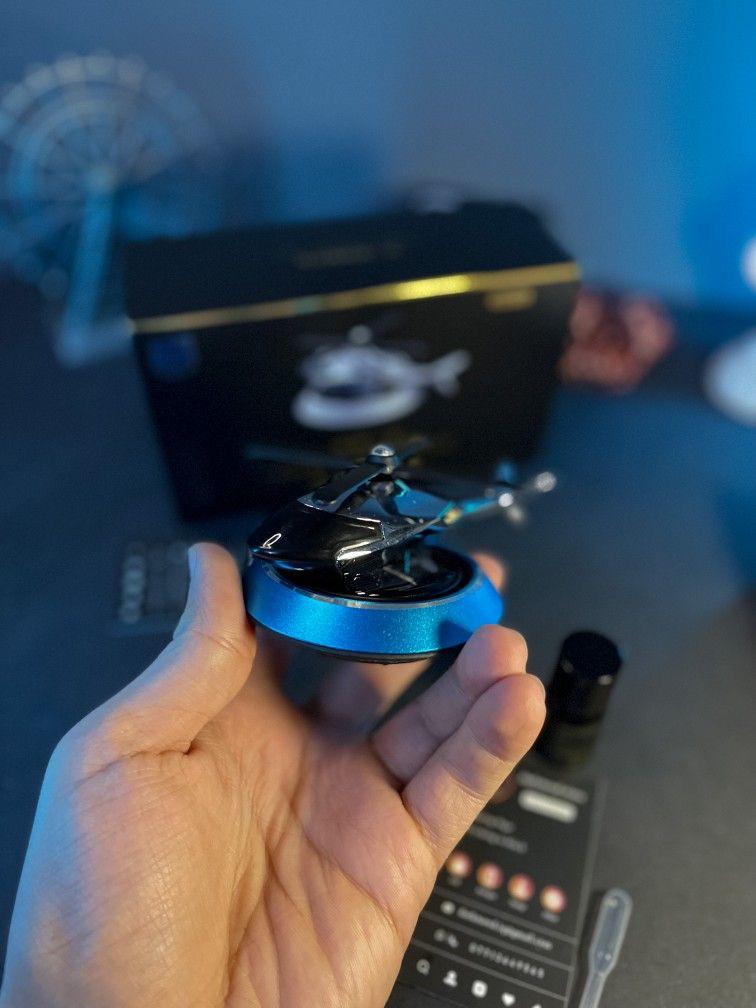 Solar Helicopter Car Air Freshener